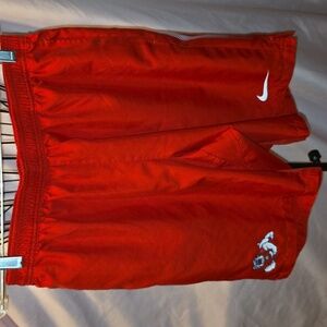 Fresno State Bulldog Football Mens Shorts Size Large (Matt # 38)
